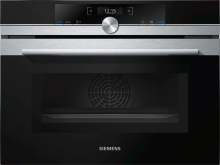 Siemens CM633GBS1 Einbaubackofen 45cm mit 6 Heizarten u.Mikrowelle