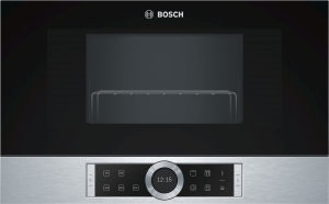 Bosch BER634GS1 Einbau Mikrowelle f.60cm breite u.38cm hohe Hänge-und Hochschränke Rechtsanschlag