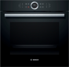 Bosch HBG675BB1 schwarz Backofen Serie 8 13Heizarten Pyrolyse 4D- Heißluft A+