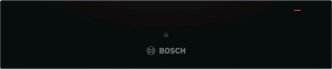 Bosch BIC510NB0 Wärmeschublade Vulkan Schwarz 14 cm