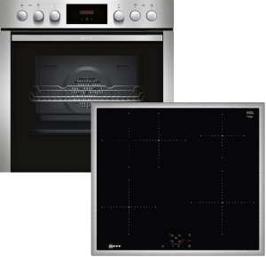 Neff XE4i (E1CCD2AN1 + M46BR60N0 ) Einbauherd-Set mit Induktionskochfeld