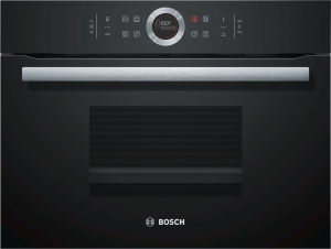 Bosch CDG634AB0 Dampfgarer 45 cm AutoPilot20 TFT-Display Vulkan Schwarz