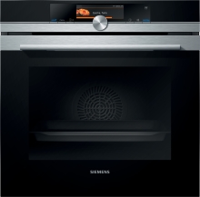 Siemens HS658GXS7 Einbau-Dampfbackofen Edelstahl TFT-Touchdisplay Plus 3-fach Teleskopauszug HomeConnect