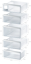 Siemens GS58NAWDV Stand Gefrierschrank noFrost365Ltr.Nutzinhalt LED iceTwister 70cm breit