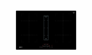 Neff T48CD7AX2 Induktionskochfeld mit Dunstabzug 80 cm TouchControl PowerMove