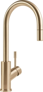 Villeroy & Boch 92540003 Umbrella Flex Gold matt Küchenarmatur Schlauchbrause Hochdruck