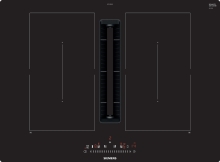 Siemens ED711FGA7 ( ED711FQ15E,HZ9VDSB2 ) Kochfeld mit Dunstabzug Induktion 70cm touchSlider