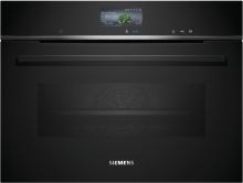 Siemens CS736G1B1 Einbau Kompaktbackofen 45 cm TFT-Full-Touchdisplay humidClean ecoClean HomeConnect