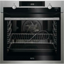 AEG Einbaubackofen AEG BPE556220M 60cm SteamBake Pyrolyse 10 Programme EEK;A+