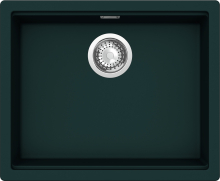 Kiruna N-100L-A Ivy (KIRN100LAIVY) Unterschrank 60cm Einbausp&uuml;le aufliegend CRISTADUR®