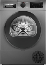 WQG243DR10 Wärmepumpentrockner 9kg grau AutoDry EasyCleanFilter TouchControl LED-Display EEK:C